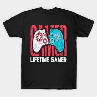 Gamer day games boys and men video game T-Shirt